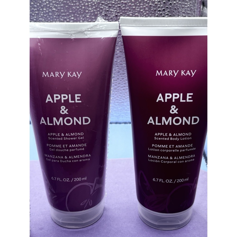 Mary Kay APPLE & ALMOND & BERRY & VANILLA Sctd Body Lotion & Shower Gel Lot - Picture 5 of 9